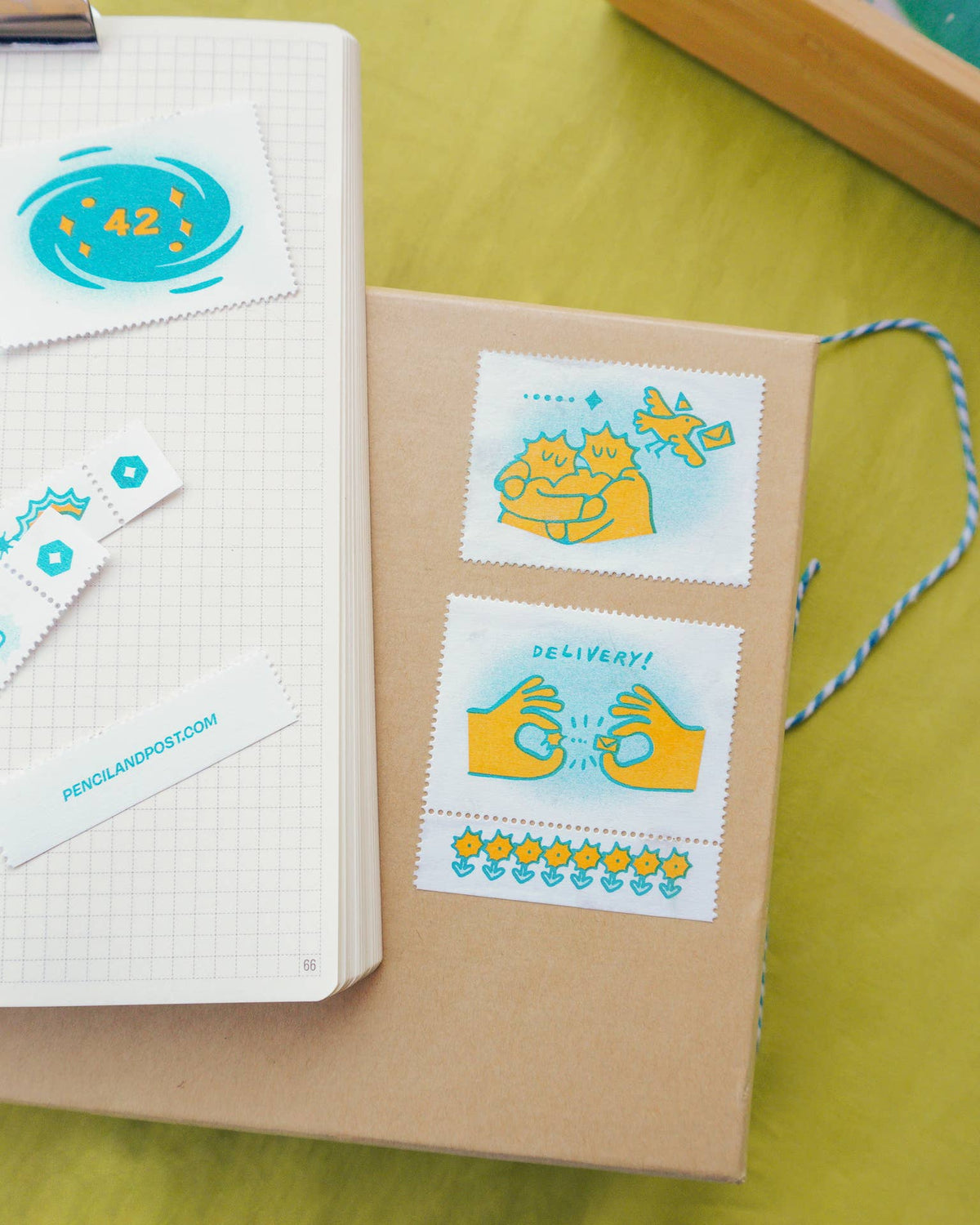 Constellations Zine and Stamp Sheet | Pencil and Post (WA)