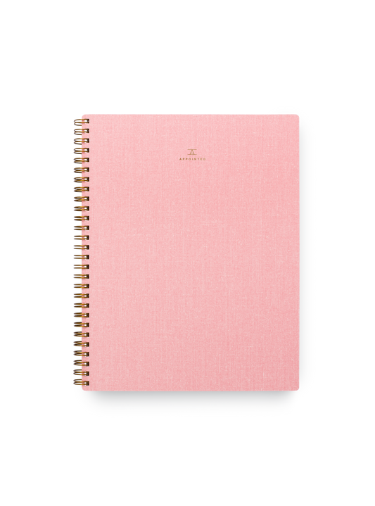 The Notebook (Lined)  |  Blossom Pink  | Appointed (DC)