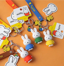 Load image into Gallery viewer, Miffy Vinyl Figure Key Chain Bag Charm | Mercis (KR)
