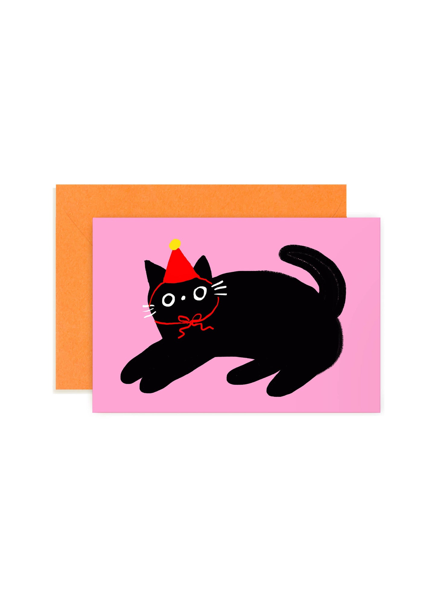 Party Cat | Mini Card | Karen Schipper (SC)