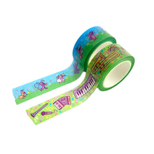 Load image into Gallery viewer, Instruments and Bug Band Washi Tape Box Set | Turtle&#39;s Soup (AZ)
