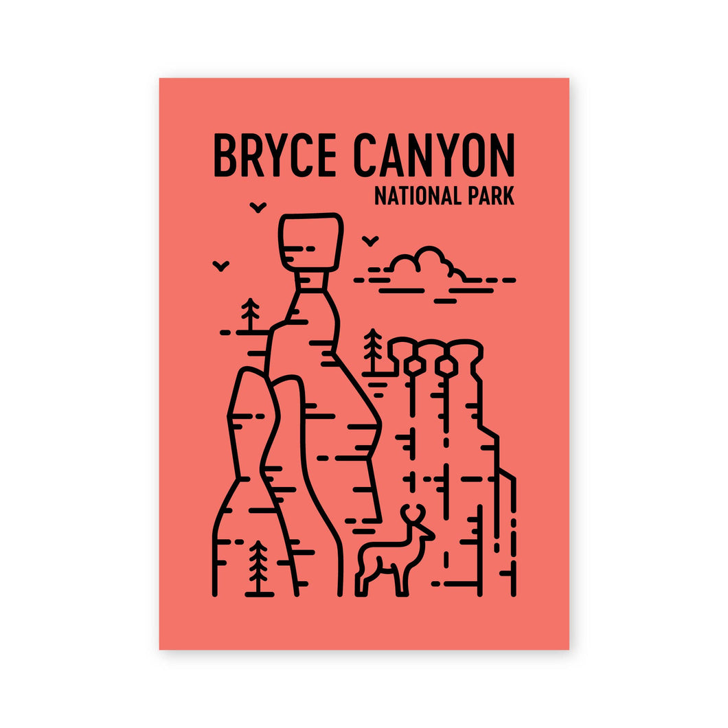 Bryce Canyon National Park Postcard | Fell (UT)