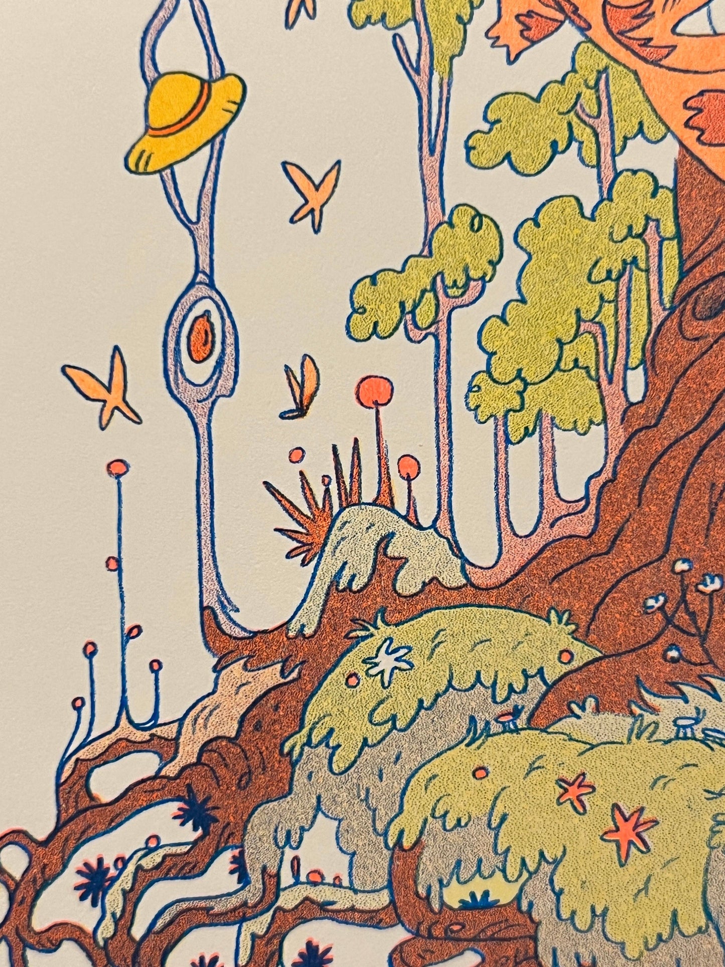 Totoro Riso Print (Small) | Natalie Andrewson (CA)