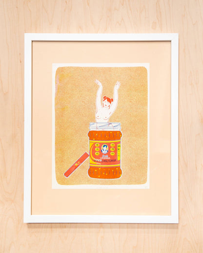 Lao Gan Ma Girlfriend Risograph Print | Christina Hu (CA)