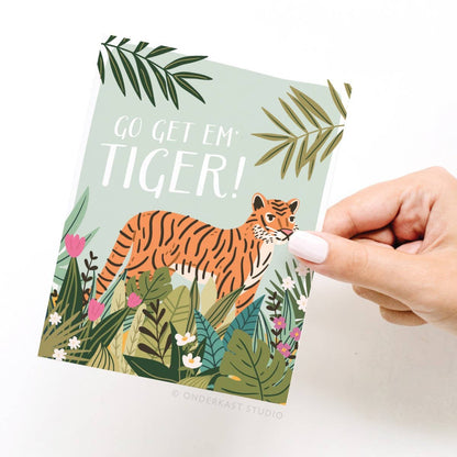 Go Get ‘Em, Tiger Card | Onderkast (TX)
