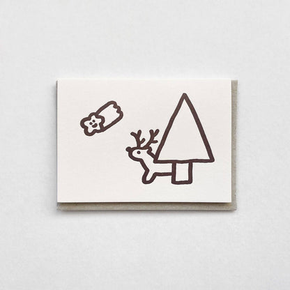 Wish upon a Star Letterpress Holiday Card | Oitama (CA)
