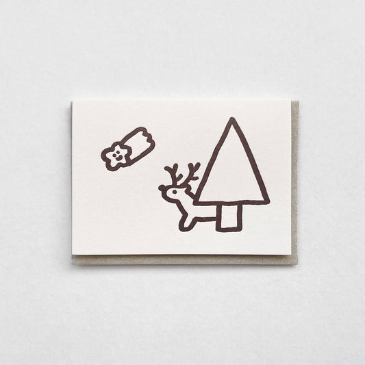 Wish upon a Star Letterpress Holiday Card | Oitama (CA)