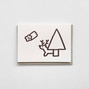 Wish upon a Star Letterpress Holiday Card | Oitama (CA)