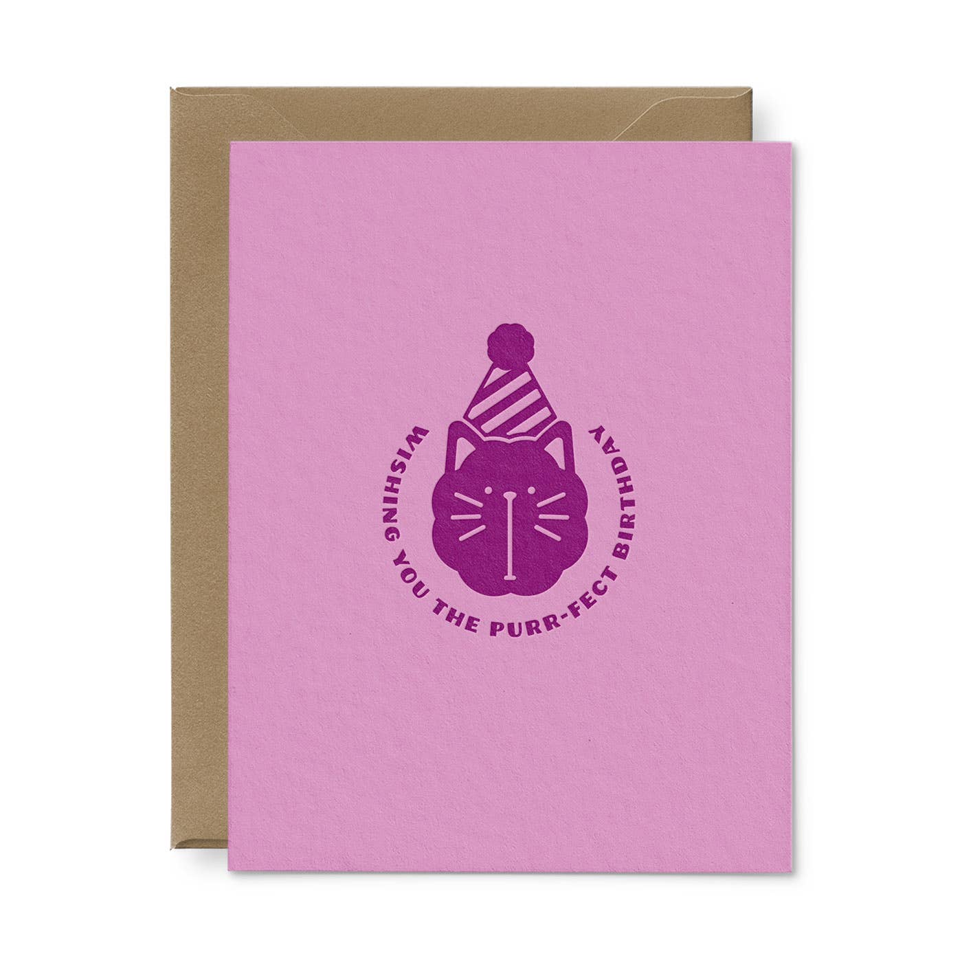 Purr-fect Birthday Greeting Card | Ruff House Print Shop (KS)