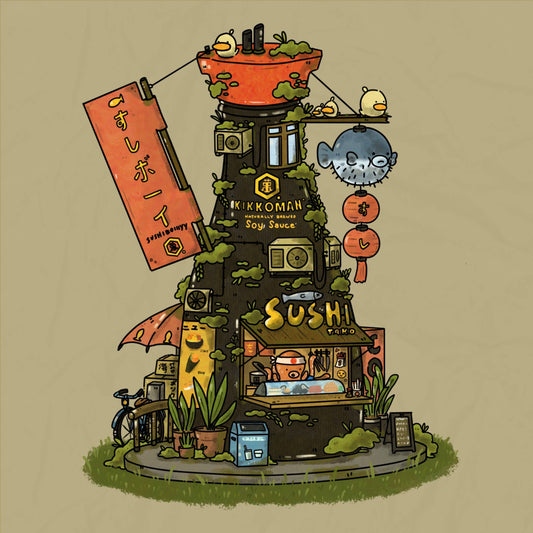 Soy Sauce Food Stand Print | Sushiboiiiyy (Canada)