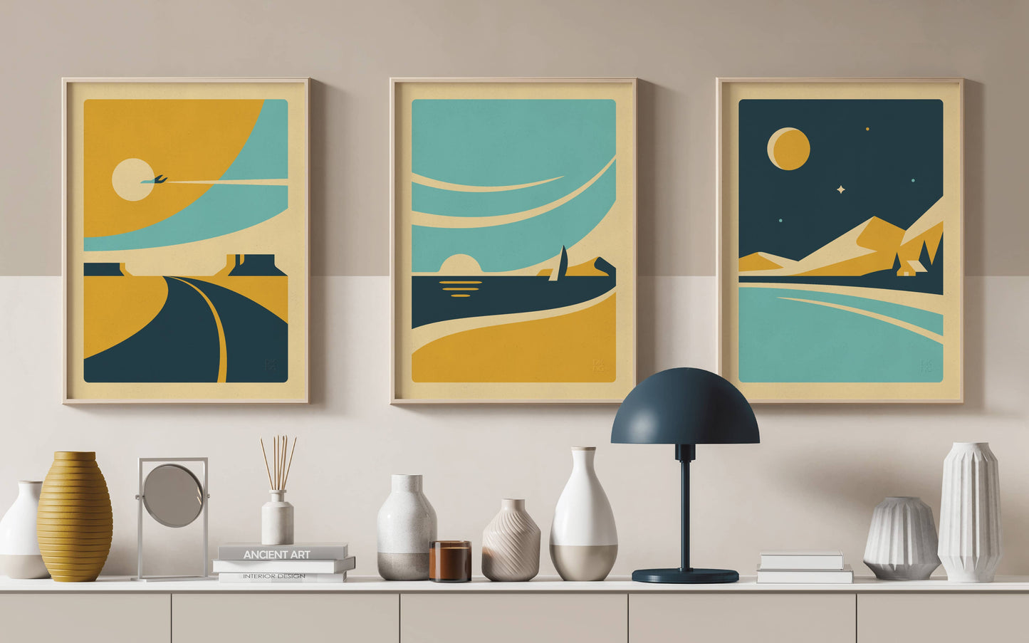 Horizons Series Screenprint | Mountains | DKNG Studios (CA)