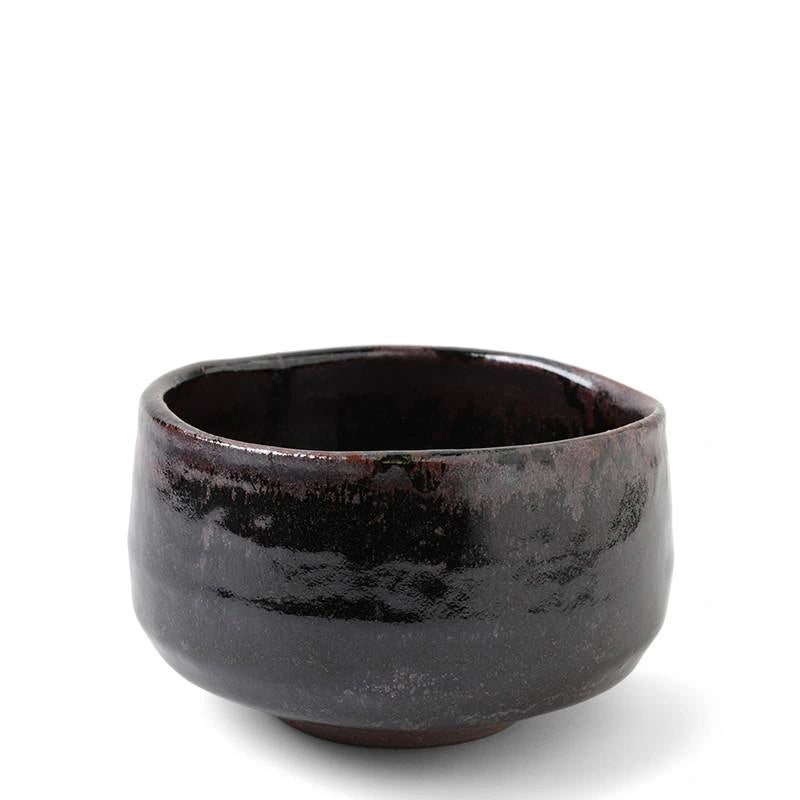 Ceramic Seto Kuro Matcha Bowl | Japan