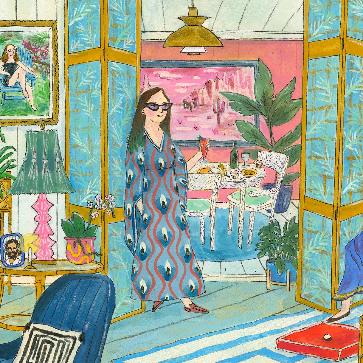 Palm Springs Art Print | Jill Kittock (MN)