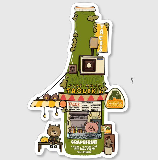 Jarritos Taqueria Sticker | SushiBoiiiyy (Canada)