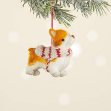 Load image into Gallery viewer, Corgi Felted Wool Ornament
