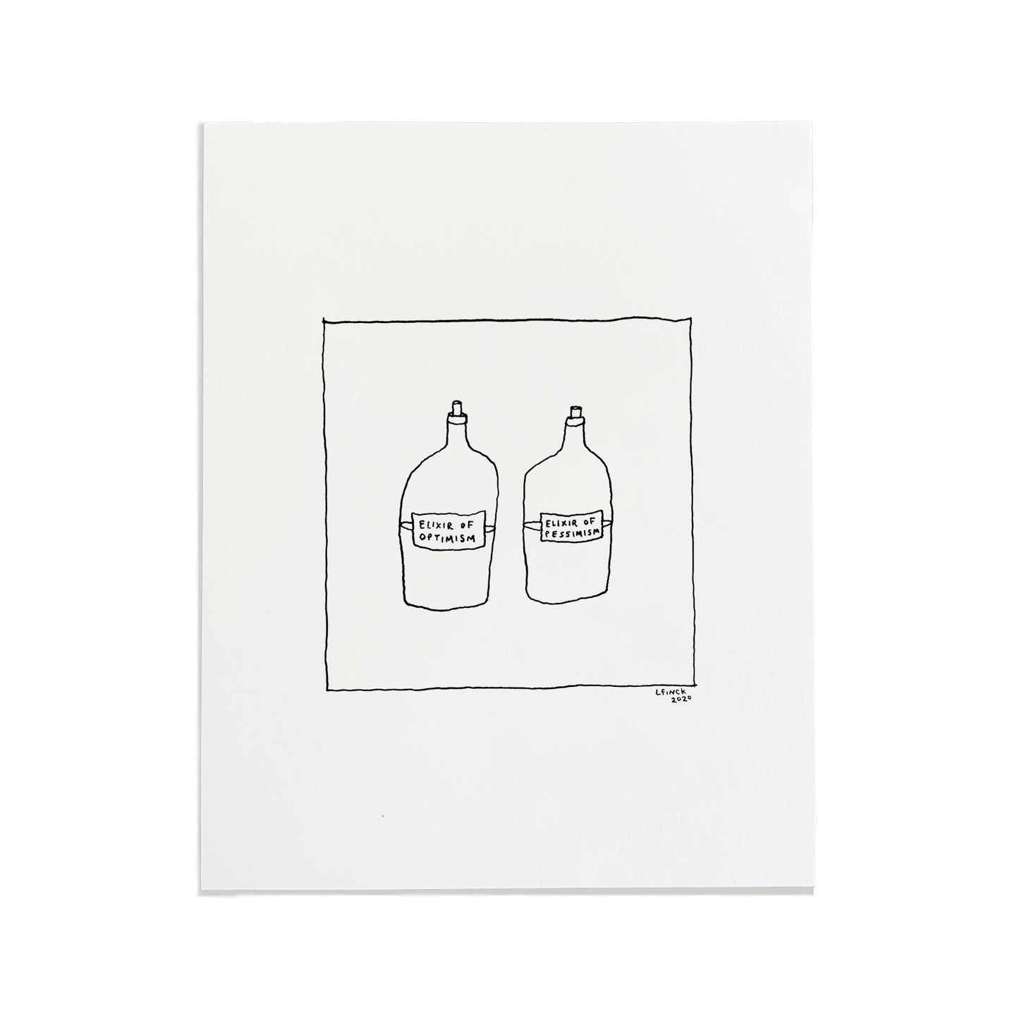 Elixirs Letterpress Print | Liana Finck (NY)