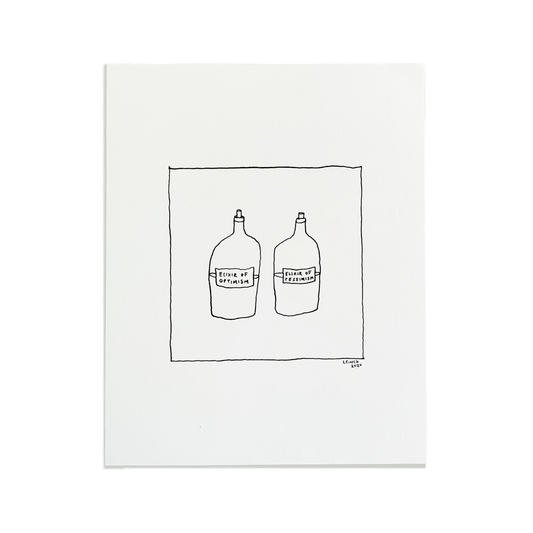 Elixirs Letterpress Print | Liana Finck (NY)