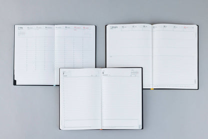 Weekly Notebook A5 |Lamp Black |  MARK’S Inc (Japan)