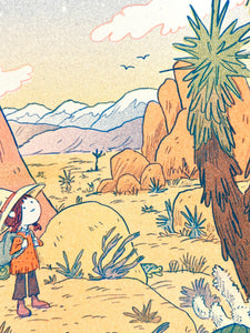 Desert Dreams Risogrpah Print | Natalie Andrewson (CA)