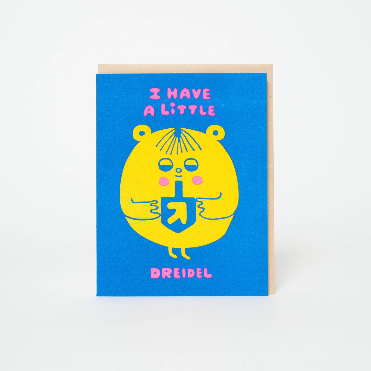 Little Dreidel Friend Letterpress Card | Egg Press (OR)