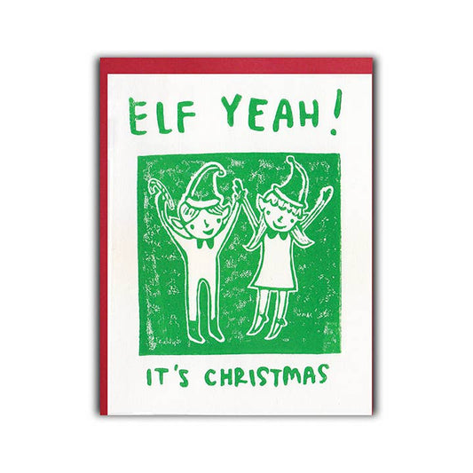 Elf Yeah! Christmas Card | Ghost Academy (CA)