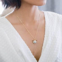 Load image into Gallery viewer, Tiny George Cat Head Necklace | Peter and June (CA)
