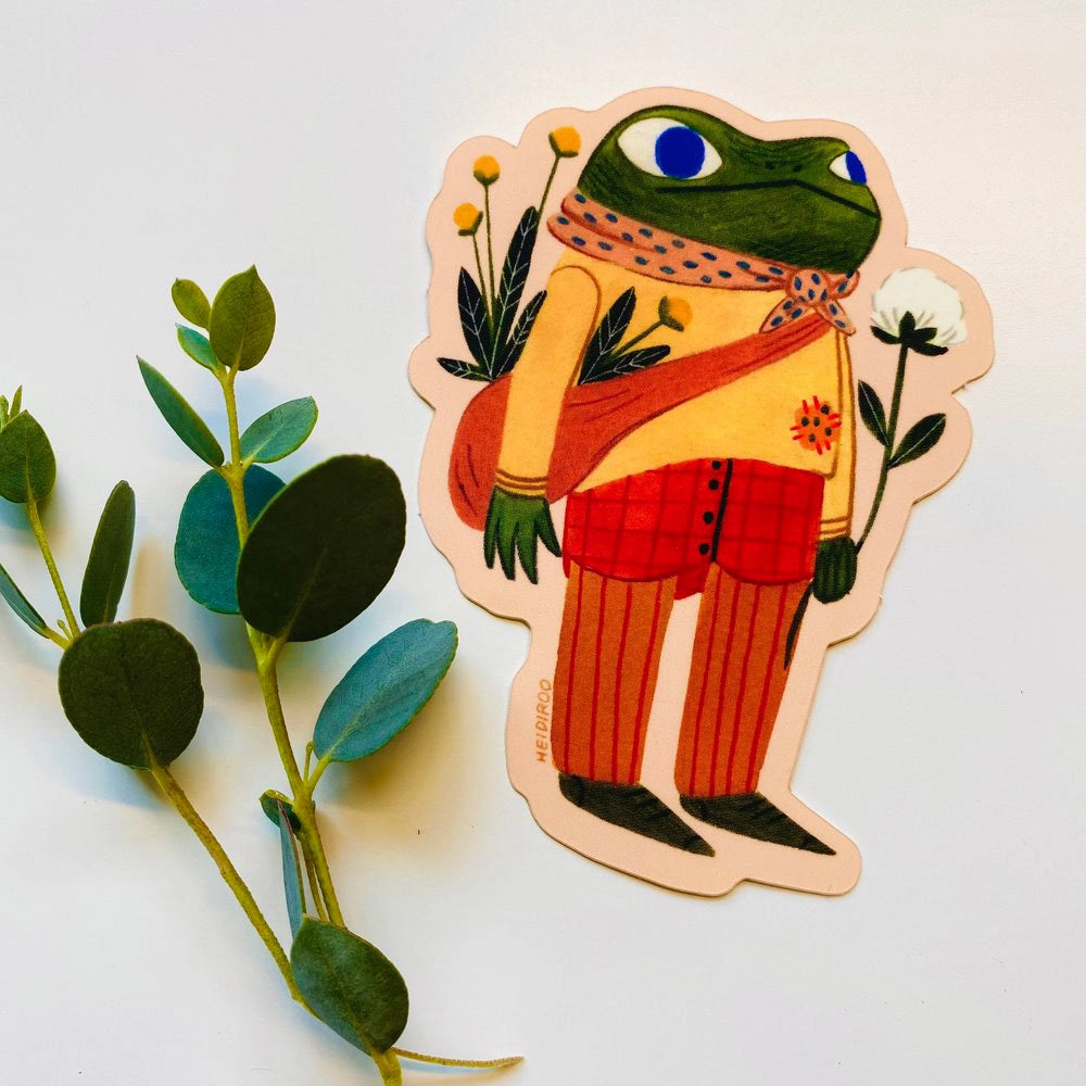 Flower Frog Vinyl  | Heidi Moreno (CA)