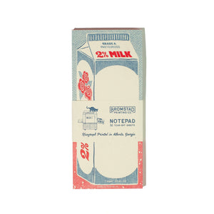 2% Milk - Risograph Notepad | Bromstad Printing Co. (VA)