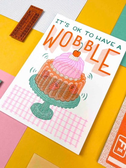 A5 Jelly Risograph Print | Jacqueline Colley (UK)