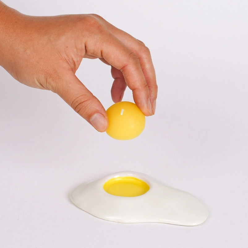 Ceramic Egg Tea Light Candle Holder | Collin Garrity (MO)