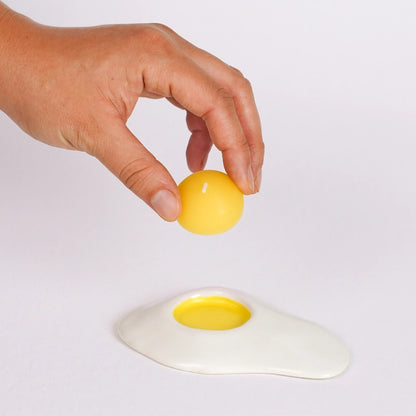 Ceramic Egg Tea Light Candle Holder | Collin Garrity (MO)