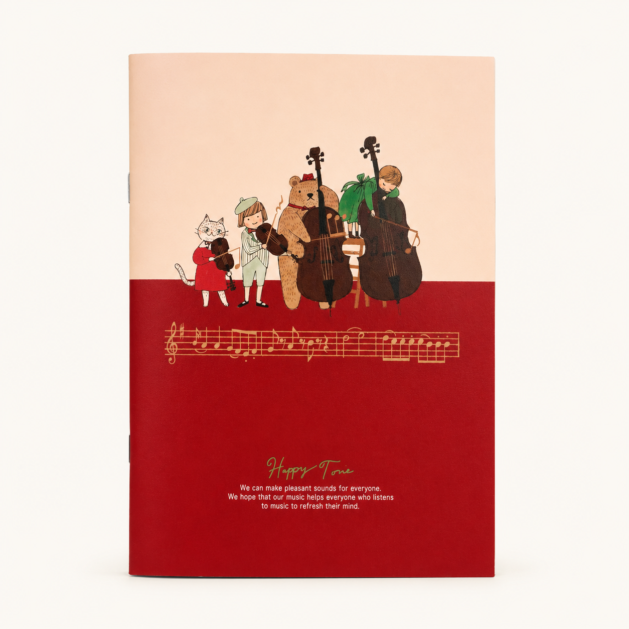 Happy Tone A5 Notebook | Eine Kleine | Shinzi Katoh (Japan)