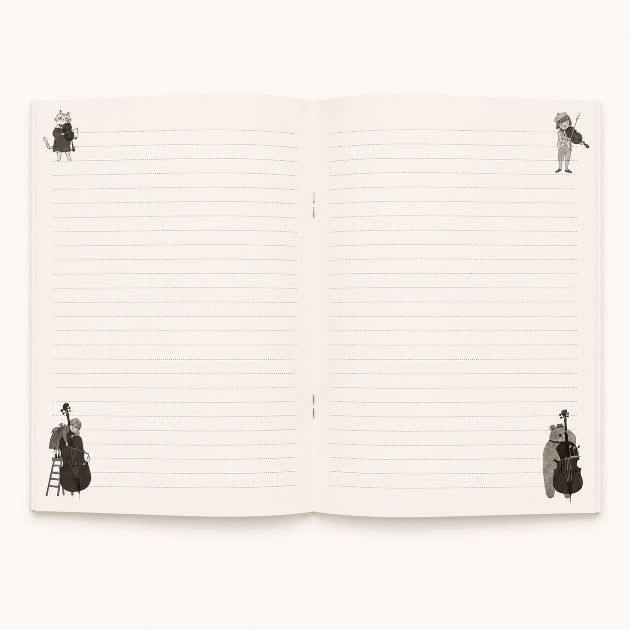 Happy Tone A5 Notebook | Eine Kleine | Shinzi Katoh (Japan)
