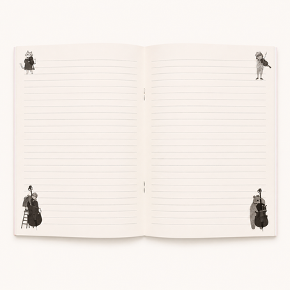 Happy Tone A5 Notebook | Eine Kleine | Shinzi Katoh (Japan)