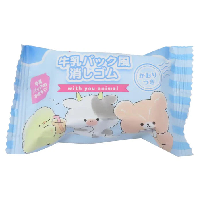 Kamio Milk Eraser Surprise Pouch | Sakura (Japan)