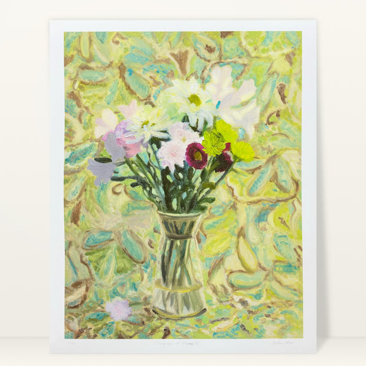 Language of Flowers 3 (Printemps) giclée art print by Esther Chow, studio photo