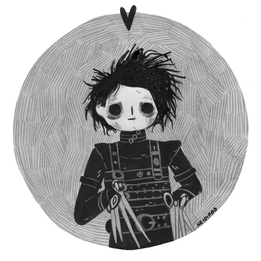 Edward Scissorhands Art Print | Heidi Moreno (CA)