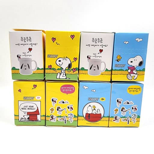 Peanuts Snoopy Cup Figure Blind Box | Pink Mango (KR)