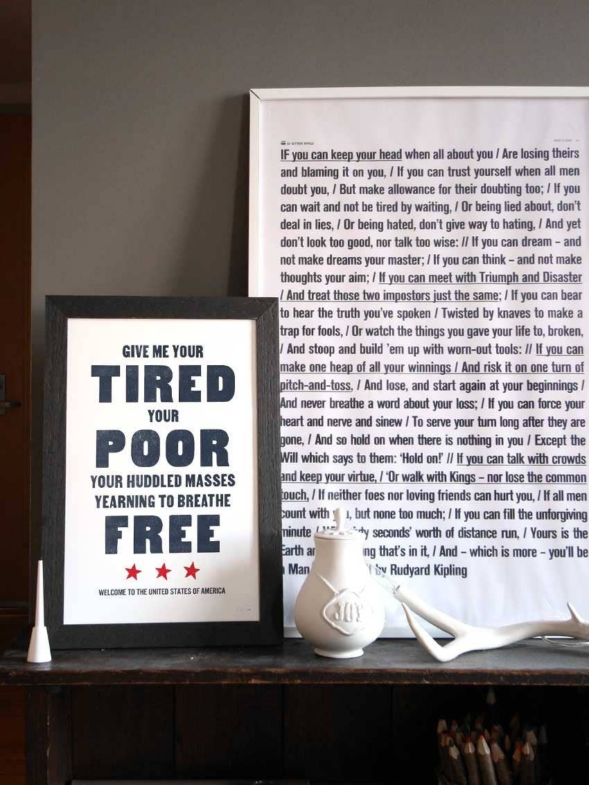 Welcome Home Letterpress Print | Old Try (WV)