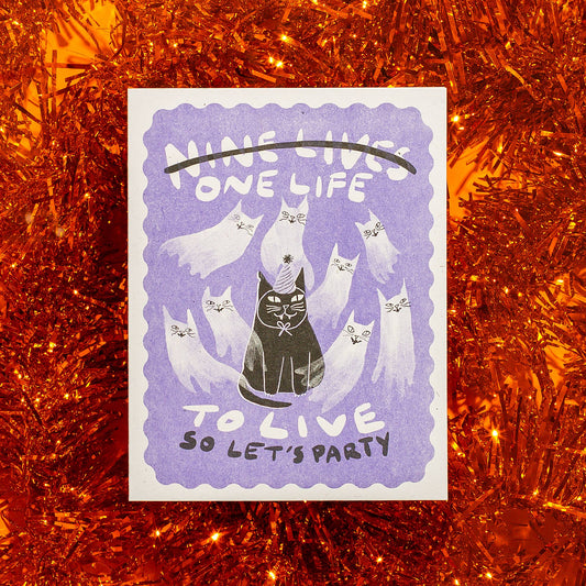 One Life Left Greeting Card | Bromstad Printing Co. (VA)