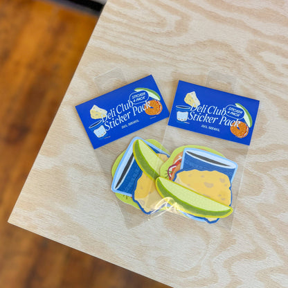 Deli Club Sticker Pack | Mel Andrel (ME)