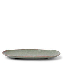 Load image into Gallery viewer, Terra Green Oblong Plate (Japan)
