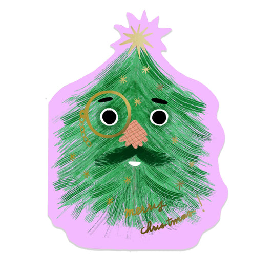Mr. Tannenbaum Holiday Card | Carolyn Suzuki (CA)