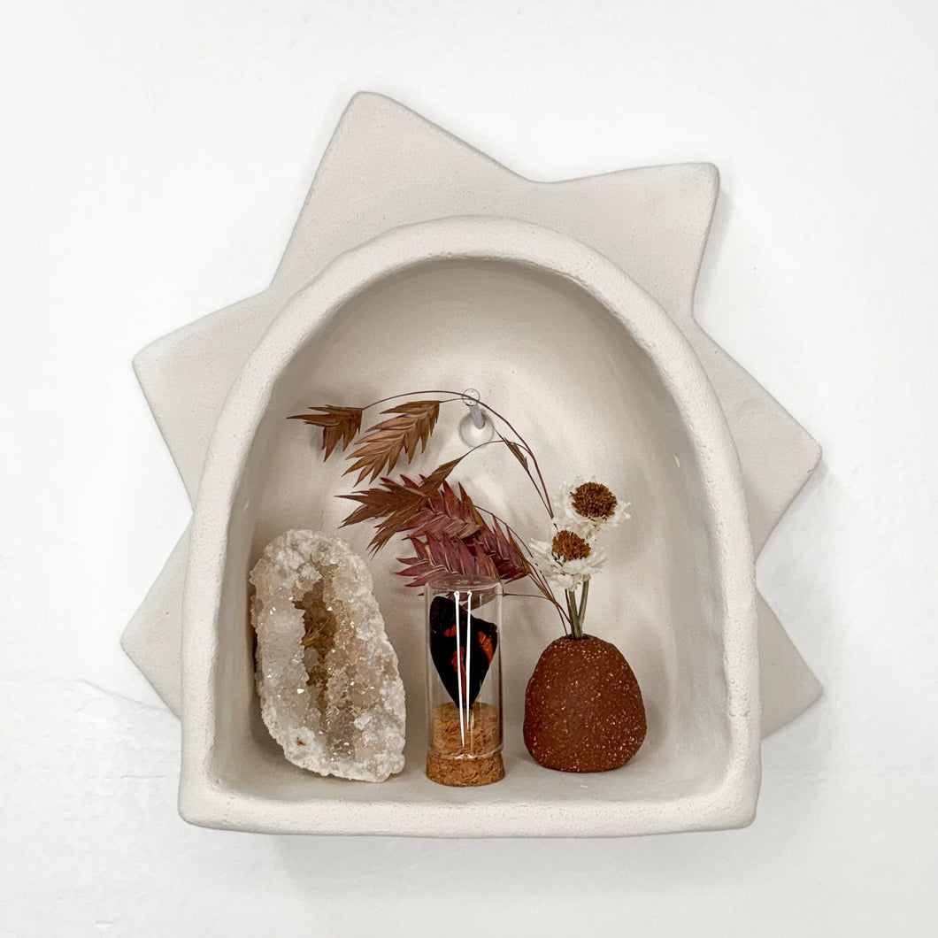 Cement Sun Arch | White | The Minimalist Ceramist (CA)