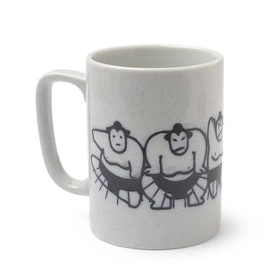 Speckled Black Sumo Mug
