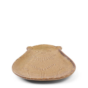 Ceramic Mustard Bear Dish (Japan)