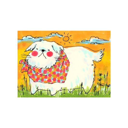 Pup with Bandana | Rebekah Evans (NC)