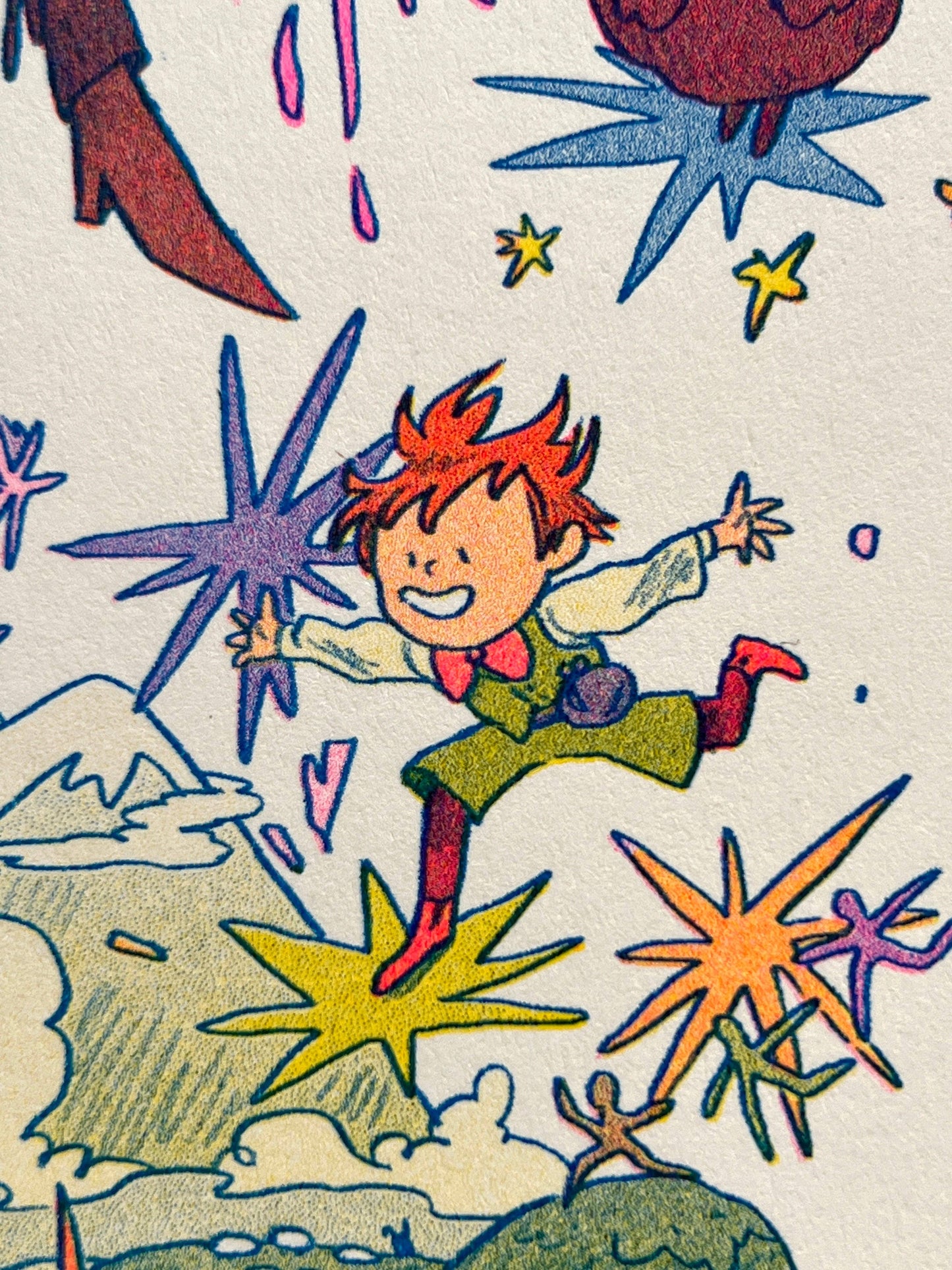 Howl's Moving Castle Riso Print (Small) | Natalie Andrewson (CA)