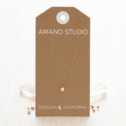 Single Crystal Pendant Necklace | Amano Studio (CA)