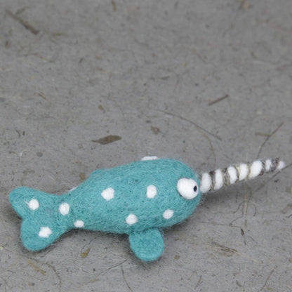 DIY Needle Felting Kit – Narwhal | Woolbuddy (CA)